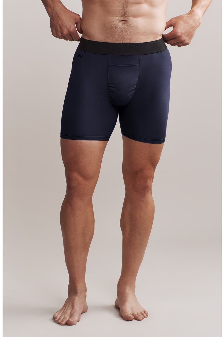 C.O.R. 6-Inch Boxer Briefs, Alternate, color, TRUE NAVY