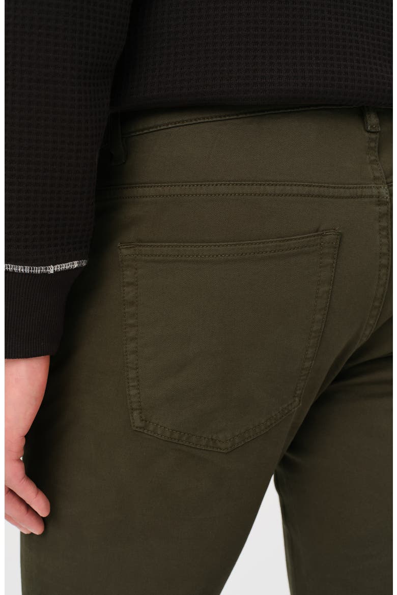 AMS Slim Fit Twill Pants, Alternate, color, THYME