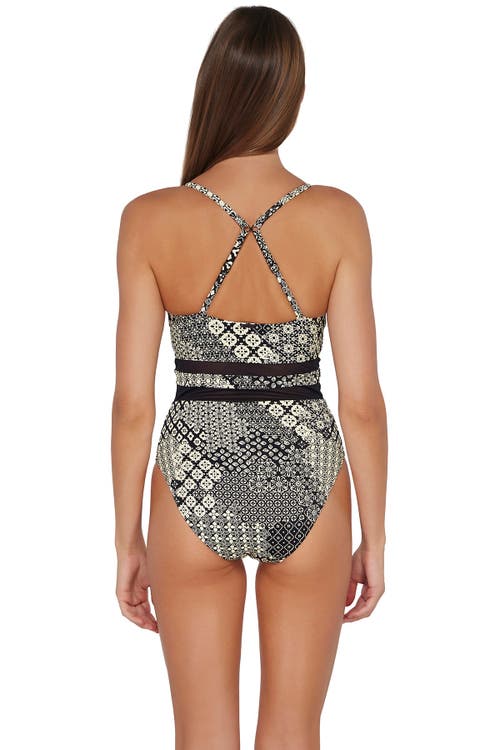 Sunsets Alexia One Piece In Venice Seagrass Texture