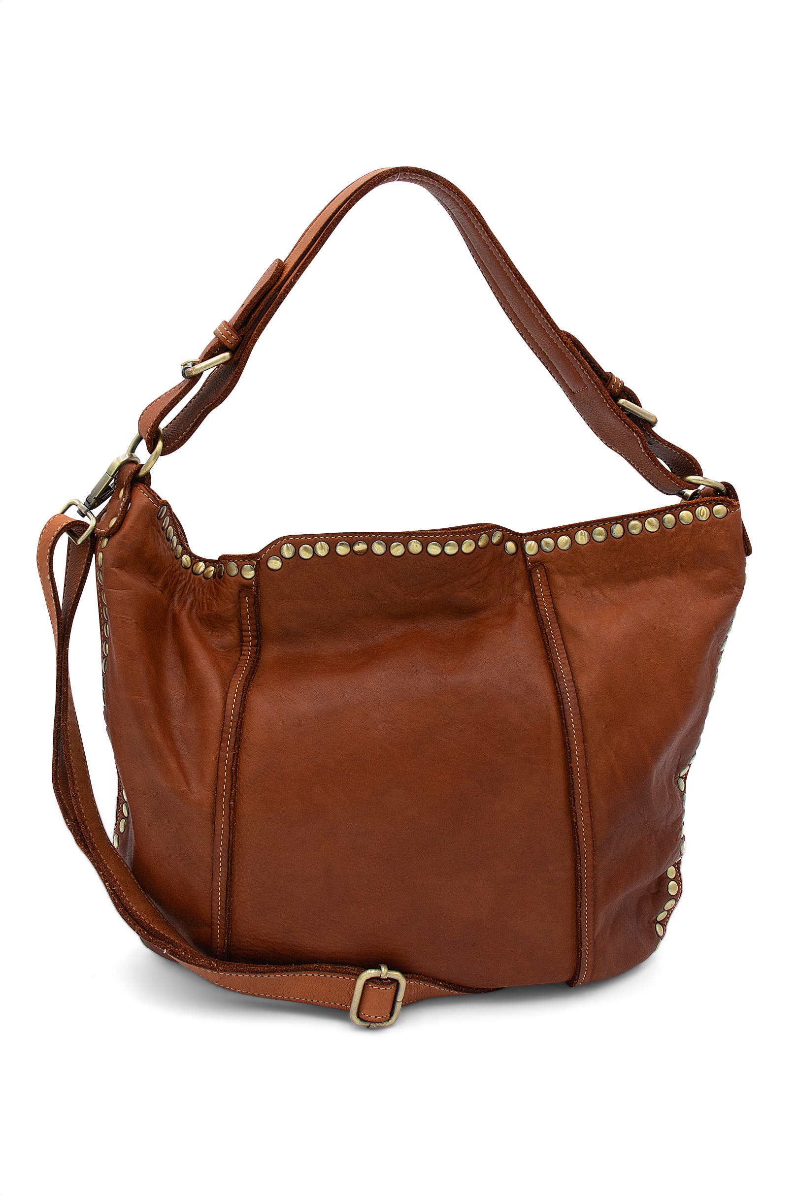 Bolsa Nova Anna Hobo in Cognac 