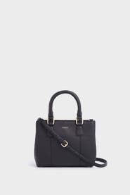 Osprey London The Mini Adaline Leather Grab Bag - Grainy Hide