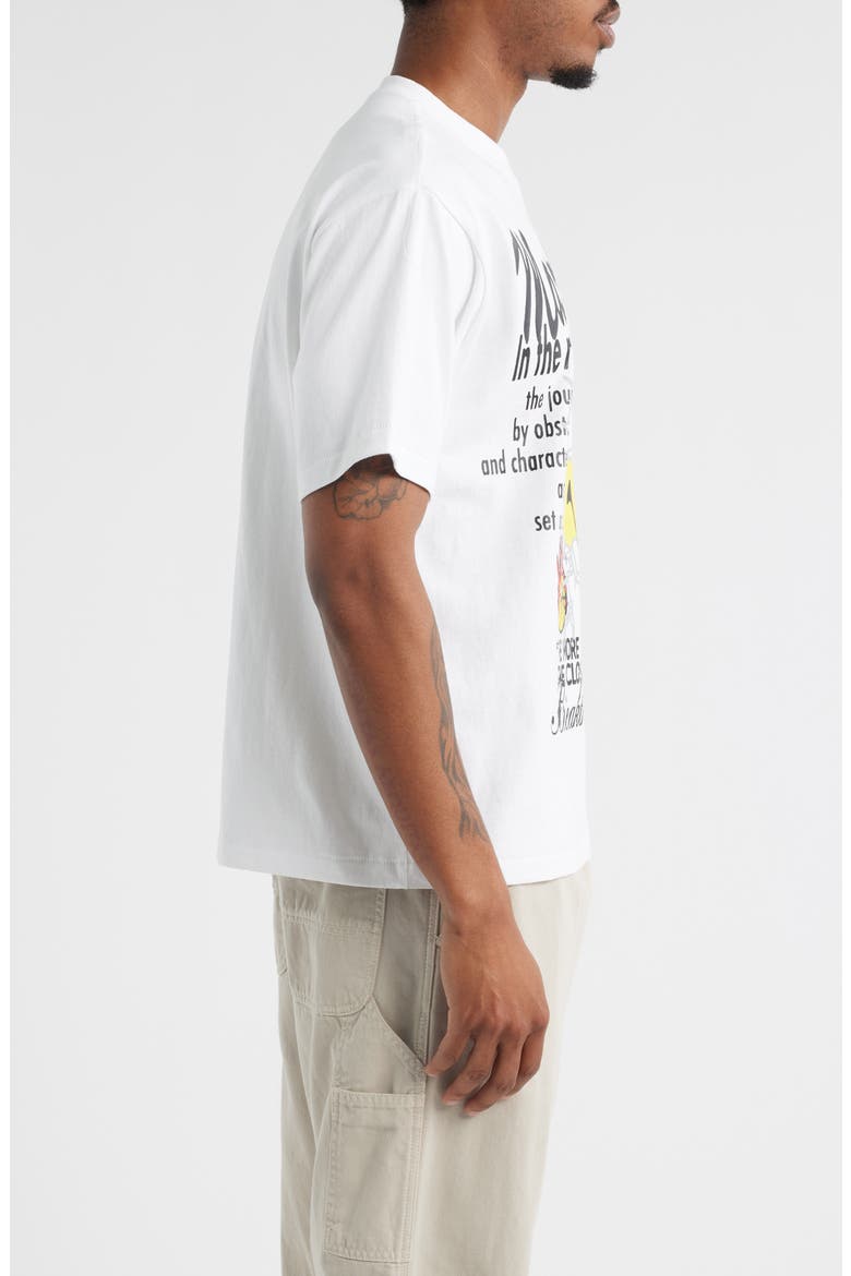 SMILEY® Greatness Cotton Graphic T-Shirt, Alternate, color, WHITE