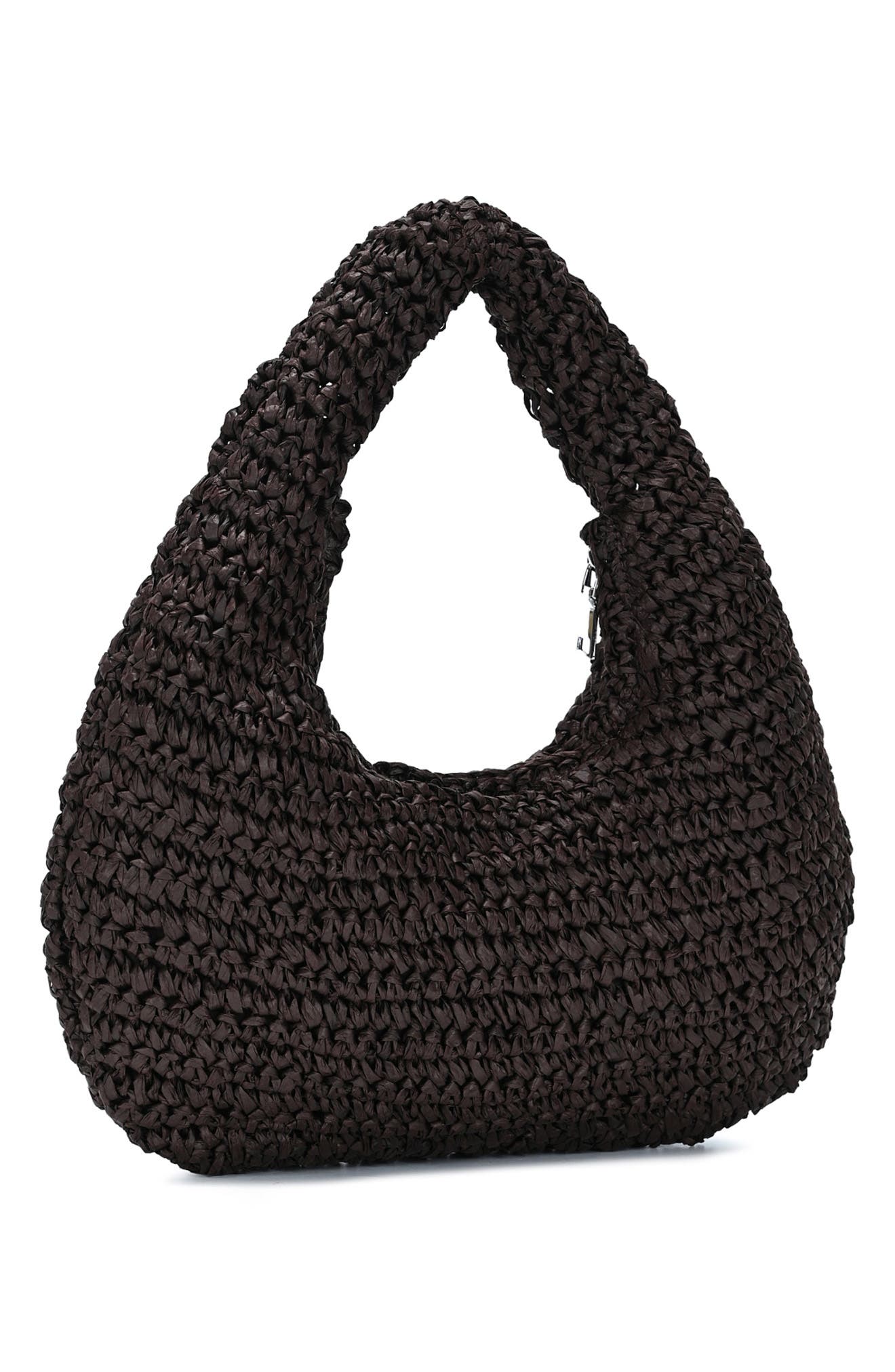 Straw Hobo, Alternate, color, CHOCOLATE