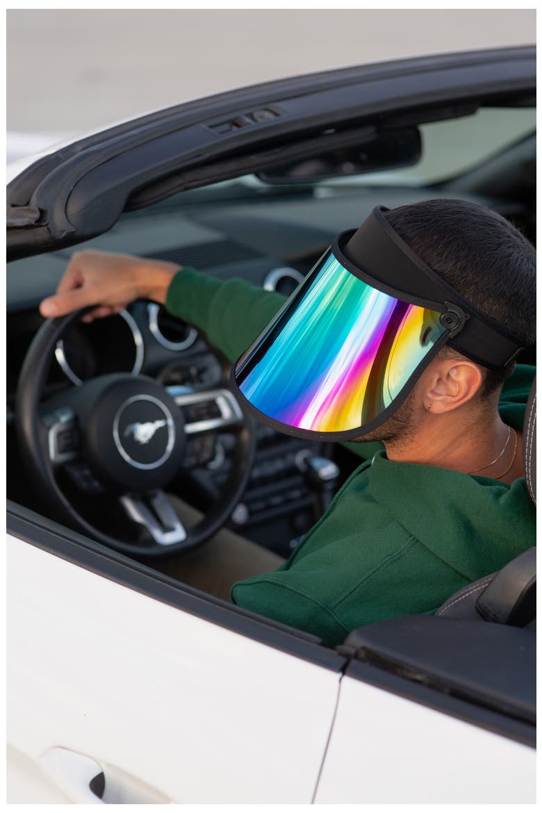 Full Lux Visor, Alternate, color, RAINBOW