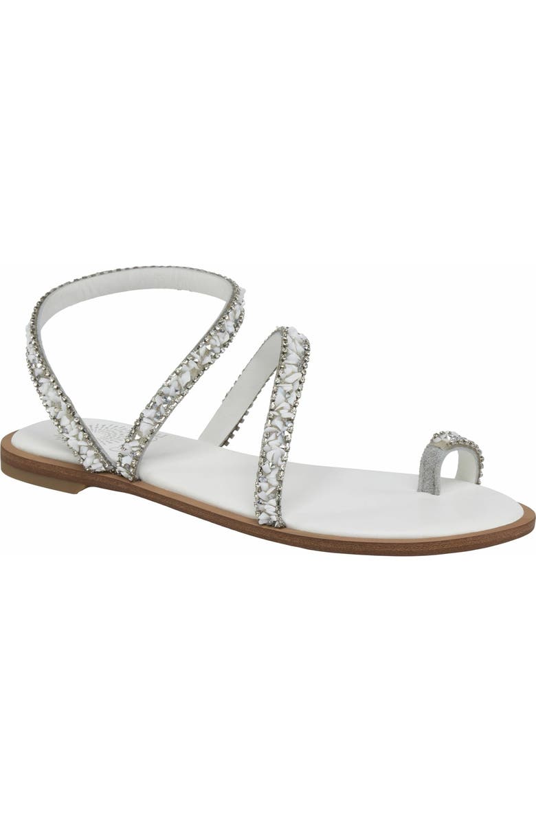 Grace Footwear Positano Sandal, Main, color, White