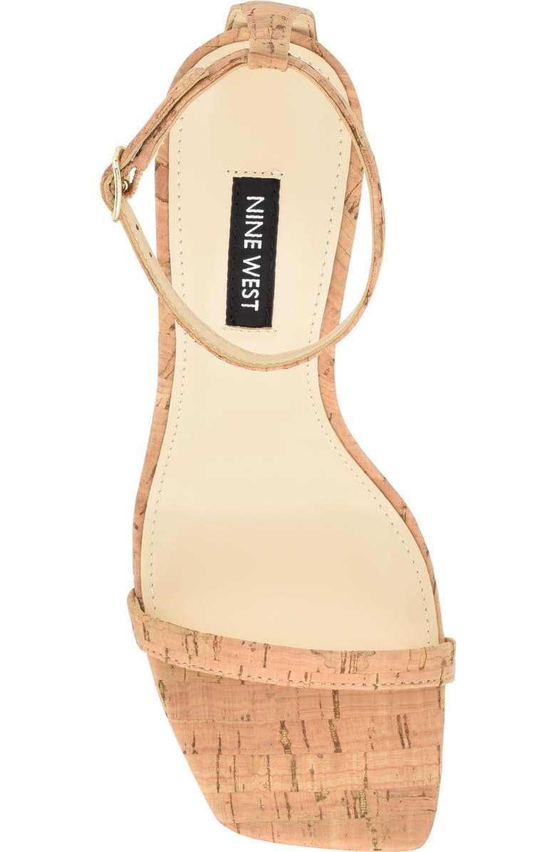 Nine West Yess Ankle Strap Sandal, Alternate, color,