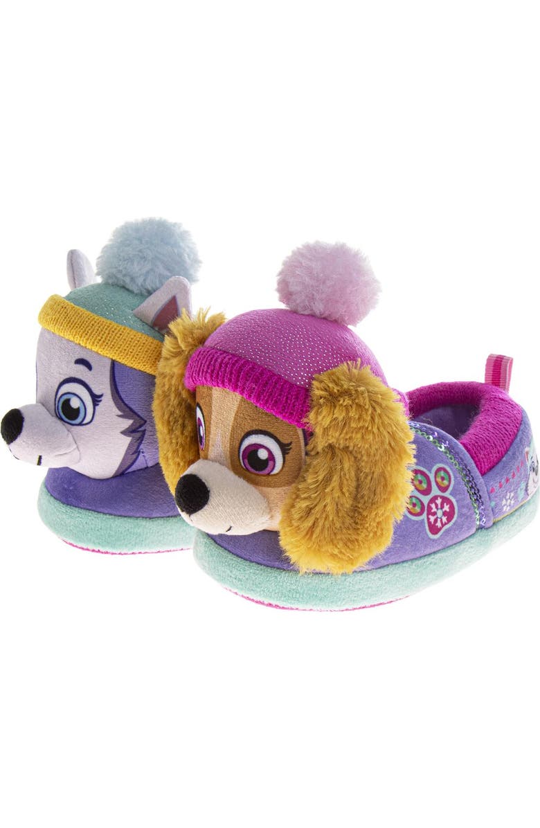 Nickelodeon Paw Patrol Slippers - Soft, Cozy, and Fun Footwear, Main, color,