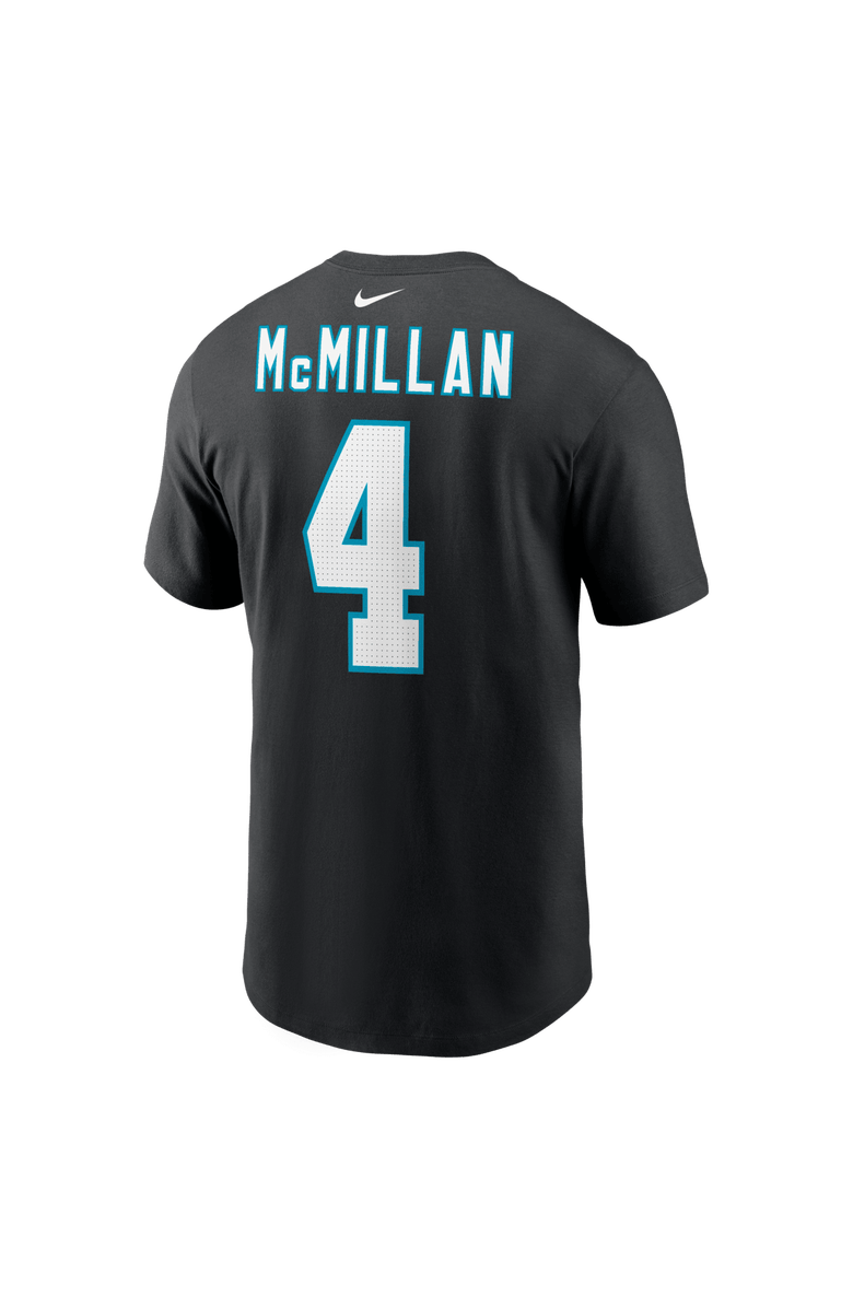 Nike Men's Nike Tetairoa McMillan Black Carolina Panthers Name & Number T-Shirt, Alternate, color, Black