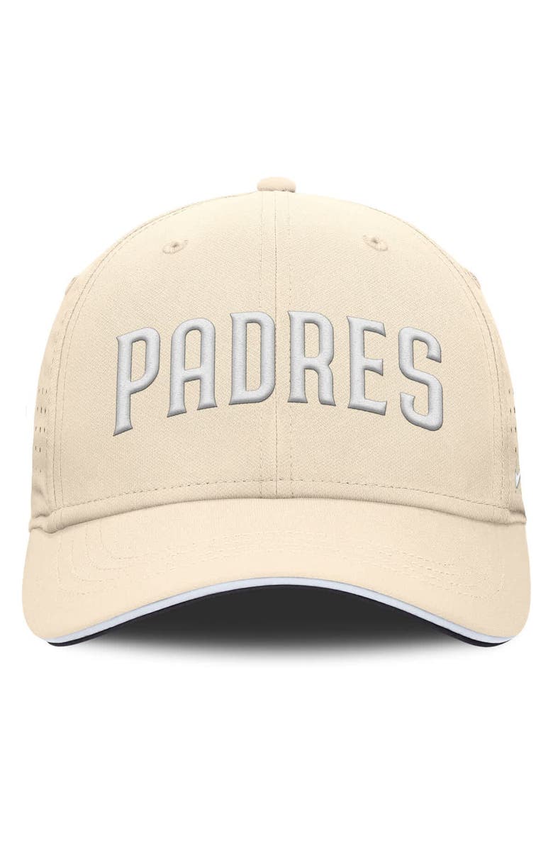 Nike Men's Nike  Cream San Diego Padres Rise Performance Flex Hat, Alternate, color, Cream