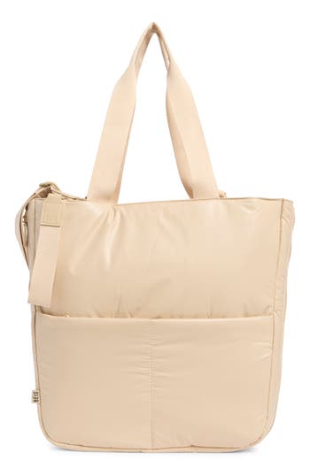 Beis Béis The Expandable Tote Bag In Sand