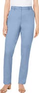 Jessica London Stretch Cotton Chino Straight Leg Pant