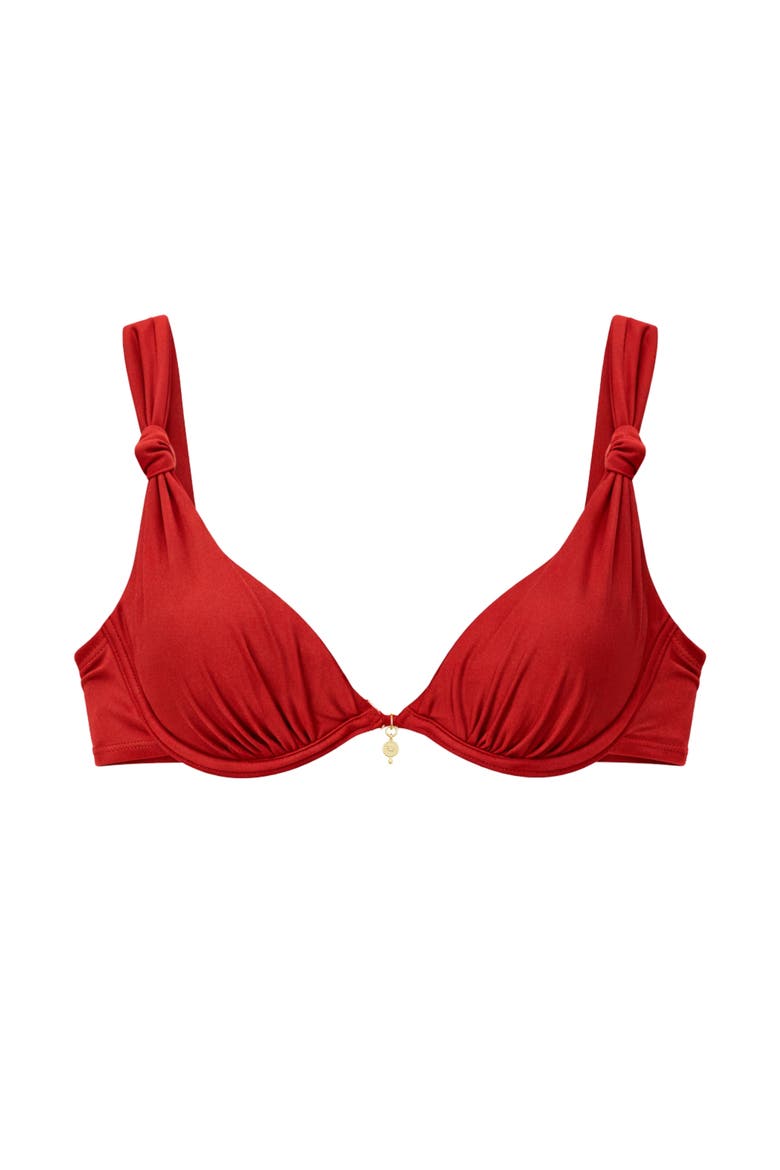 Siena Bikini Top, Main, color, Red