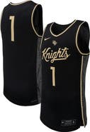 Nike Men's Nike #1 Black UCF Knights Replica Basketball Jersey