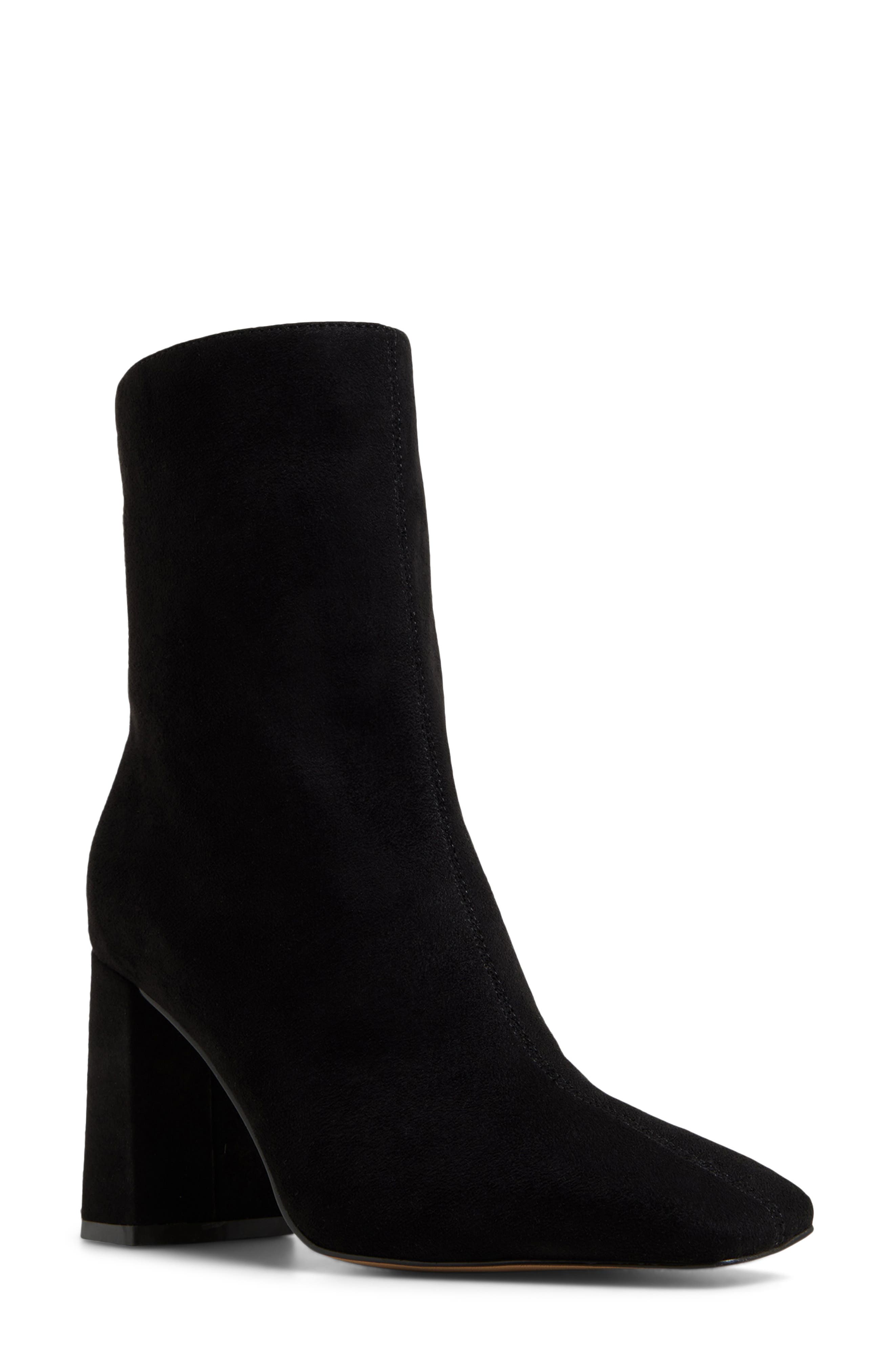 ALDO Vellamo Block Heel Bootie, Main, color, Black