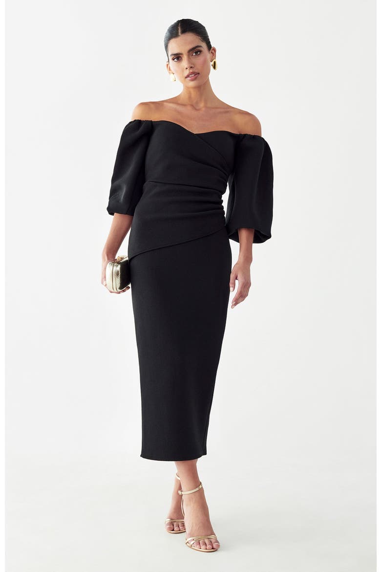 Jessamy Dress, Main, color, Black