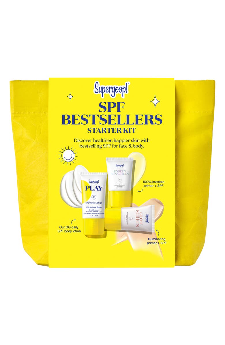 Supergoop!<sup>®</sup> Supergoop! SPF Bestsellers Sunscreen & Lotion Starter Set, Alternate, color, 