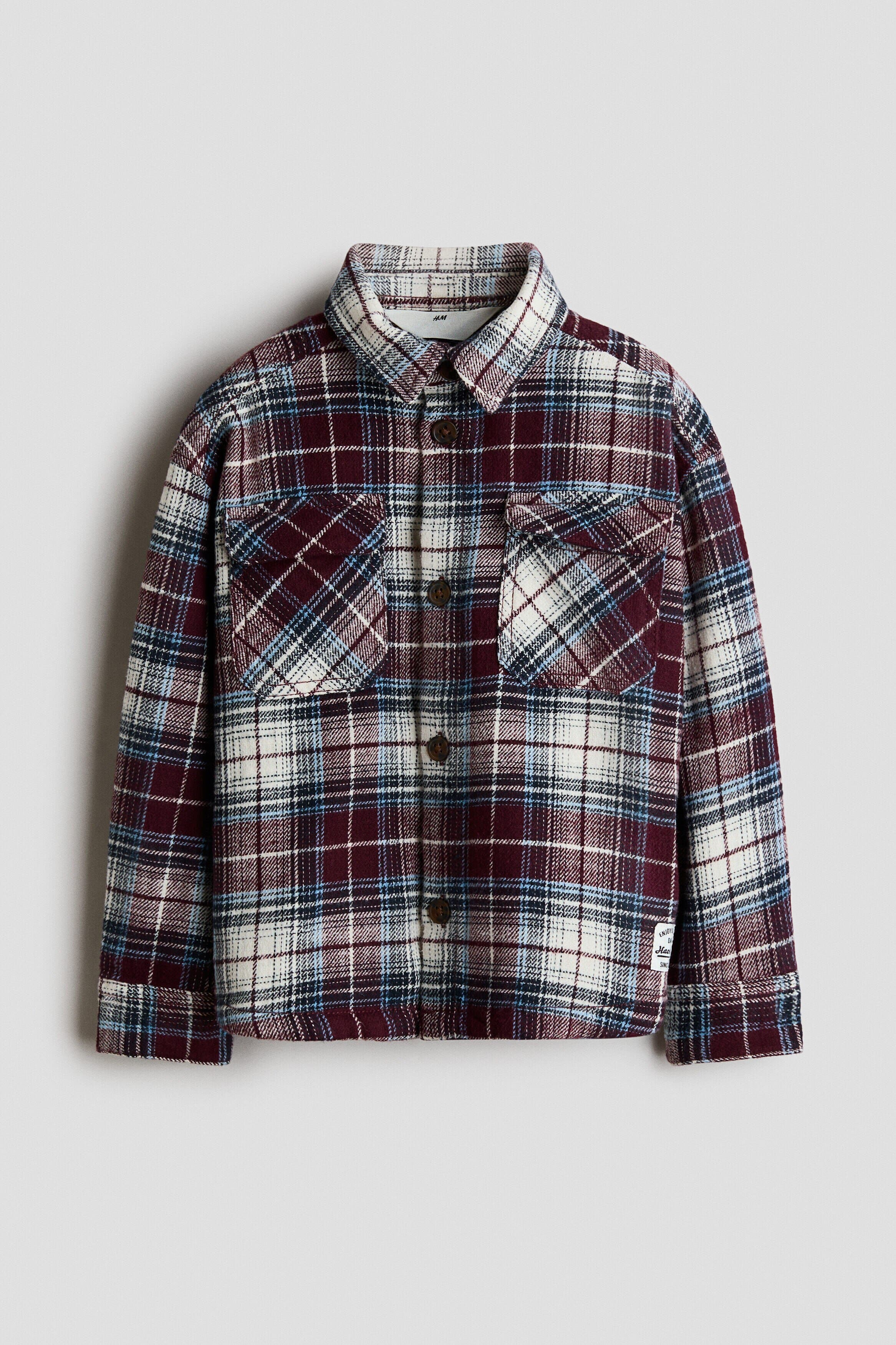 selected Dark red/plaid