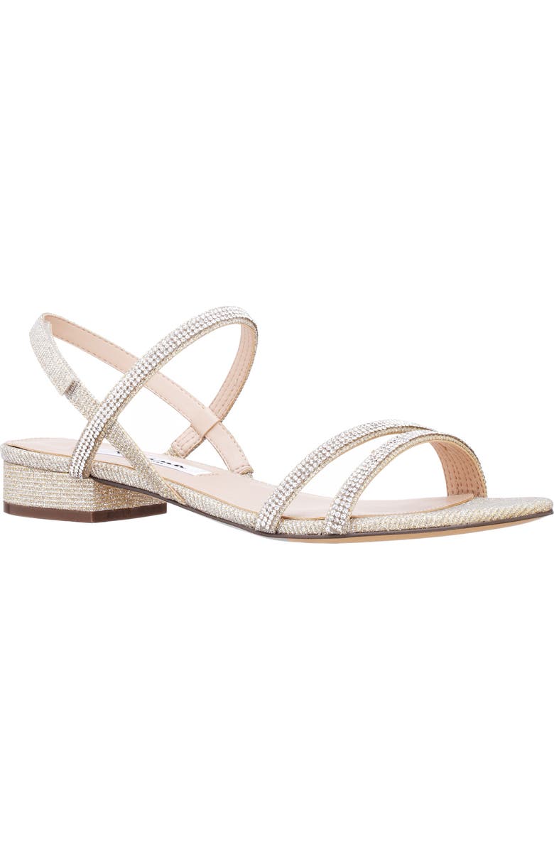 Nina Sarita Slingback Sandal, Main, color, Diamond Dust