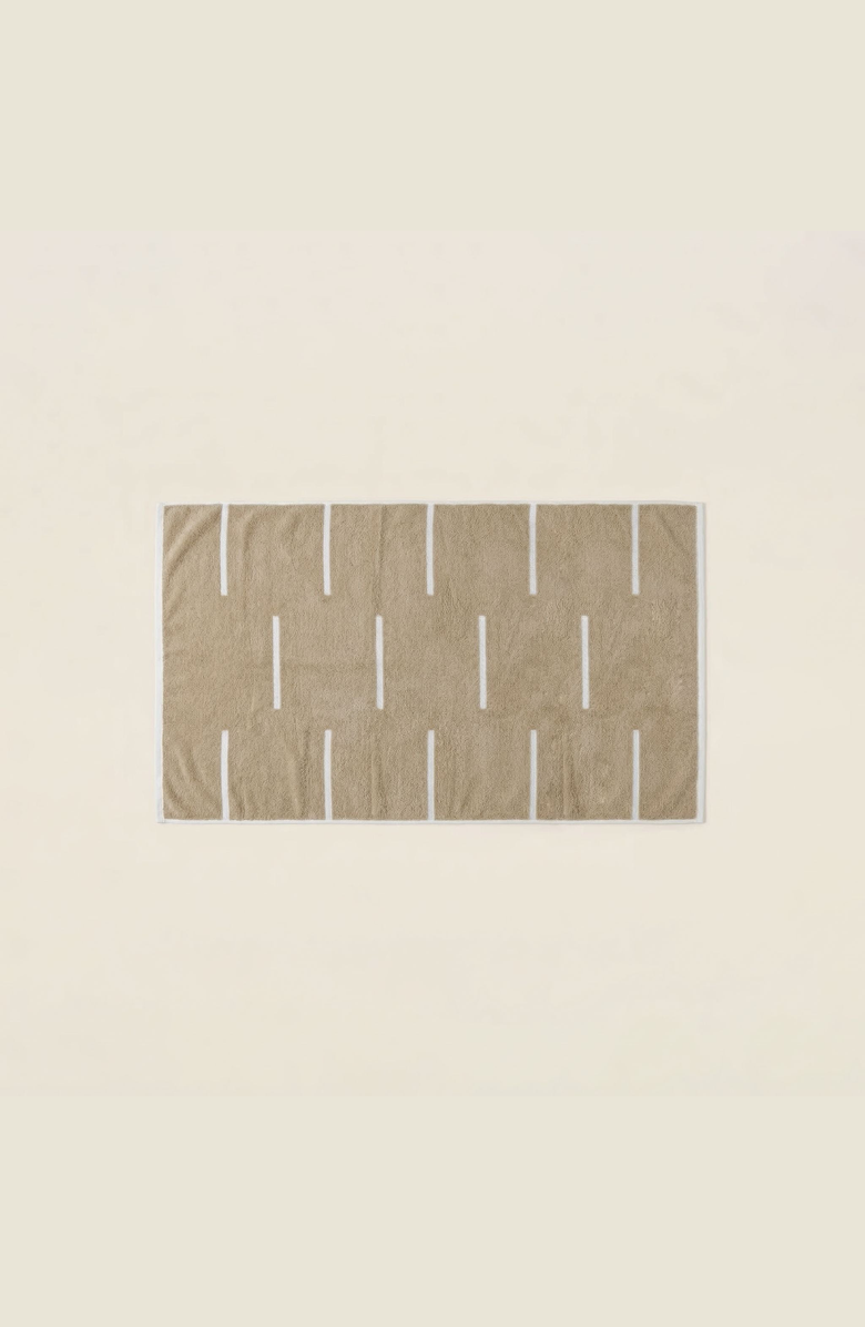 Italic Sorrel Bath Towel Set, Alternate, color, Tan & Ecru