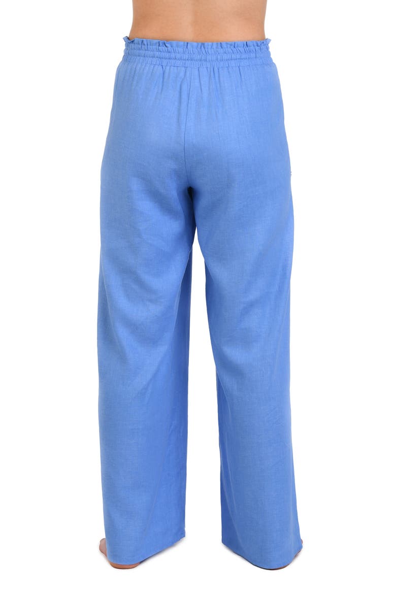 Beach Cover-Up Pants, Alternate, color, CHAMBRAY