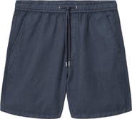 AllSaints Folgate Cotton & Linen Twill Shorts