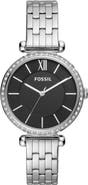 Fossil Tillie Three Hand Quartz CZ Bezel Bracelet Watch, 36mm
