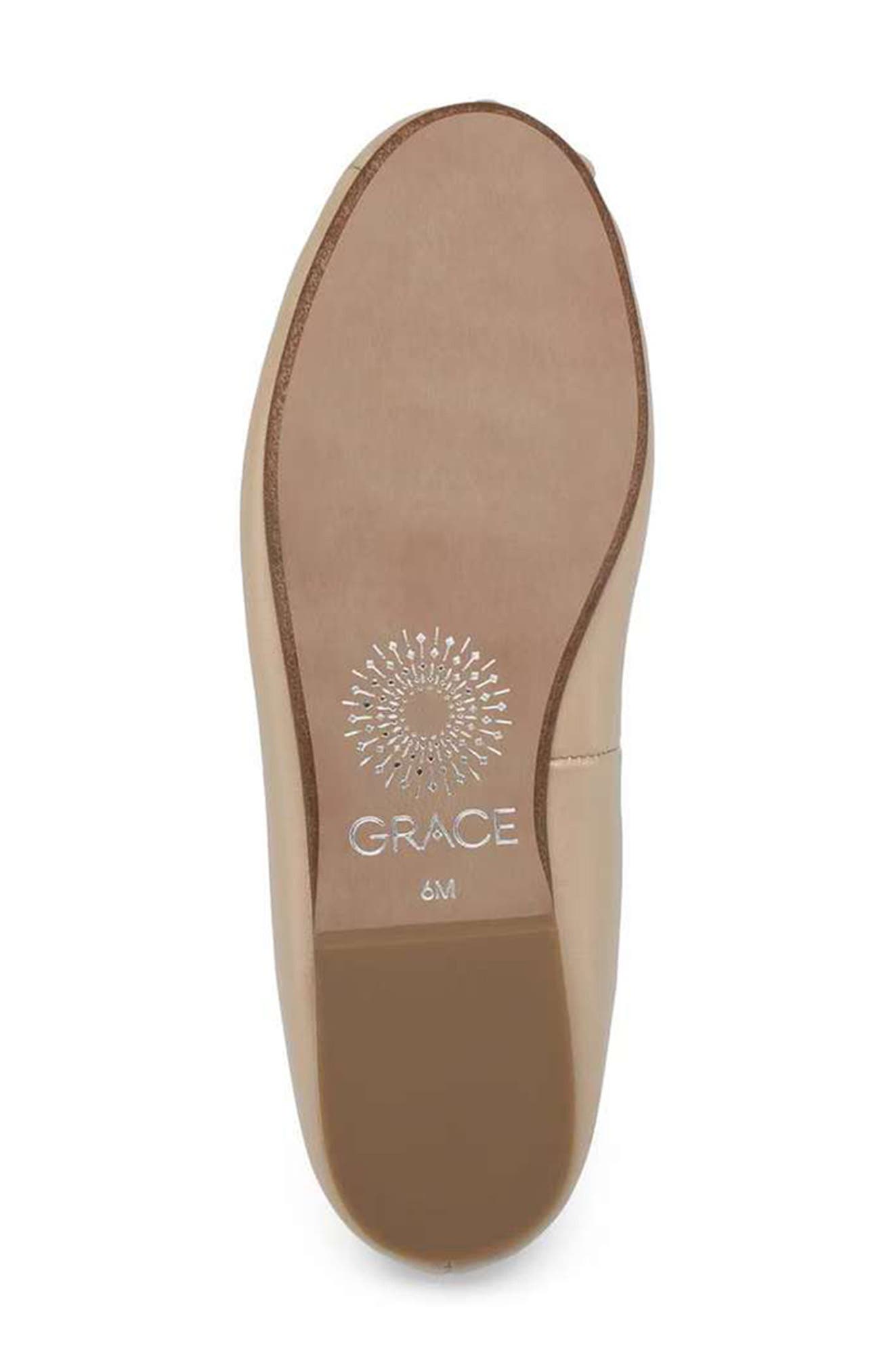 Grace Footwear Reggio Ballerina Flat, Alternate, color, Sand
