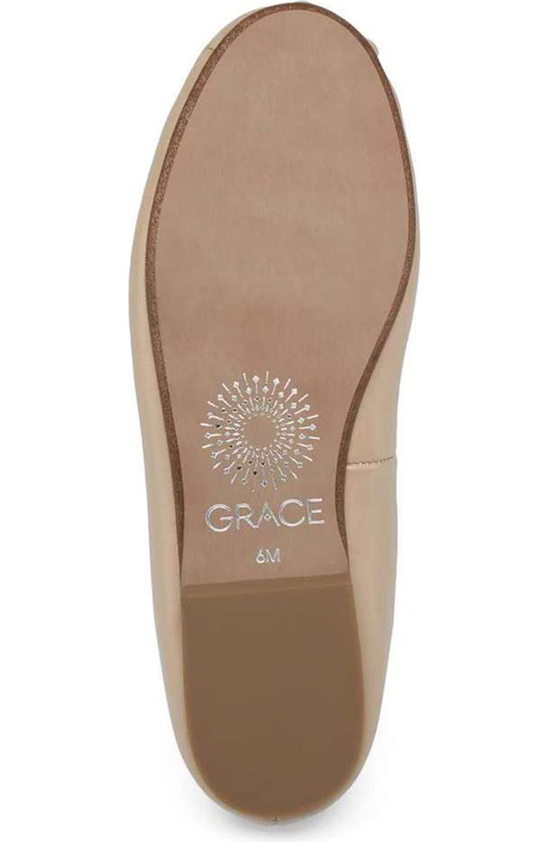Grace Footwear Reggio Ballerina Flat, Alternate, color, Sand