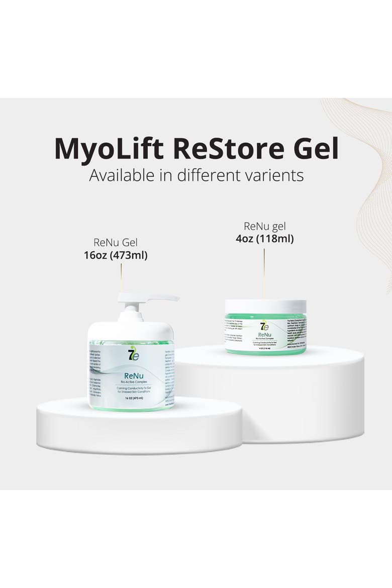 Myolift ReNu Conductive Gel with Bio-Active Complex, Alternate, color, Green 16oz