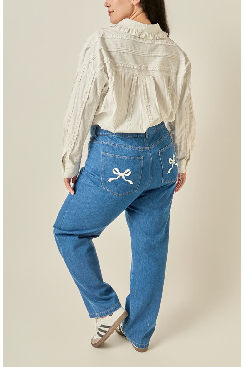 Pintucked and Ruffled Detail Shirt, Alternate, color, WHITE
