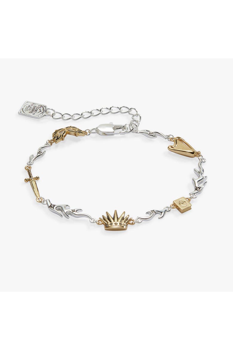 A Court of Thorns and Roses Nesta Archeron Linear Bracelet, Main, color, Silver