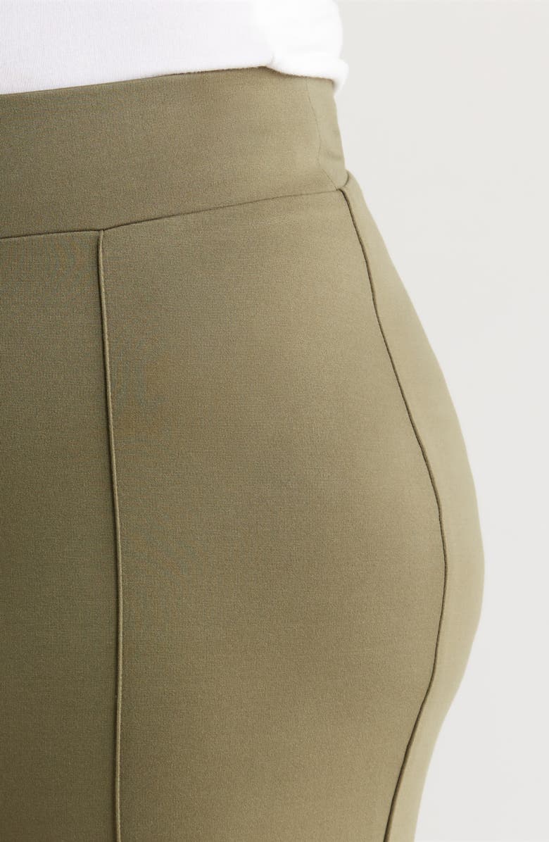 Jones New York Pintuck Pull-On Straight Leg Pants, Alternate, color, 