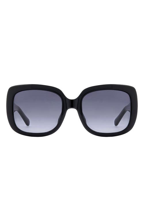 Fossil 54mm Gradient Rectangular Sunglasses in Black  product