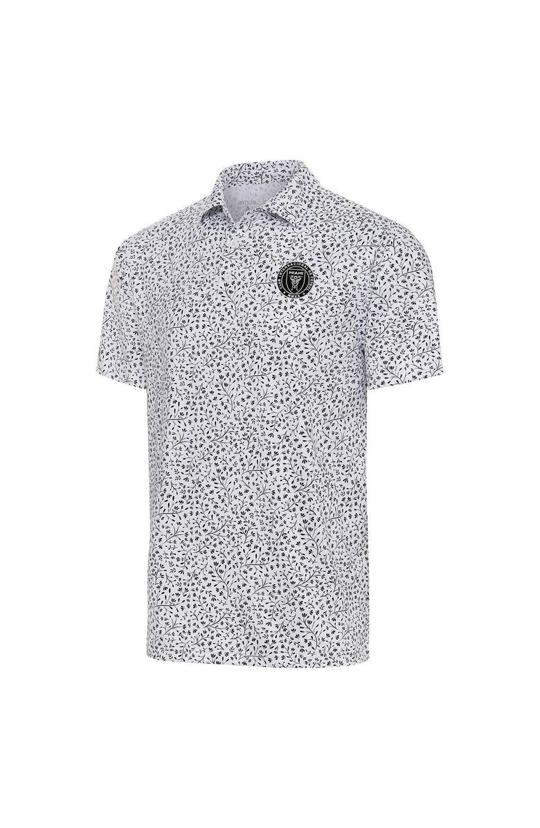 ANTIGUA Men's Antigua White Inter Miami CF Motion Polo, Alternate, color, 