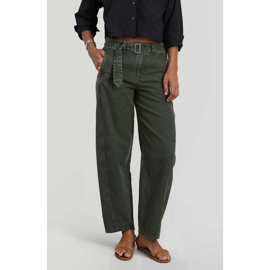 Alex Mill Ninth Street Cotton Twill Pants In Brown
