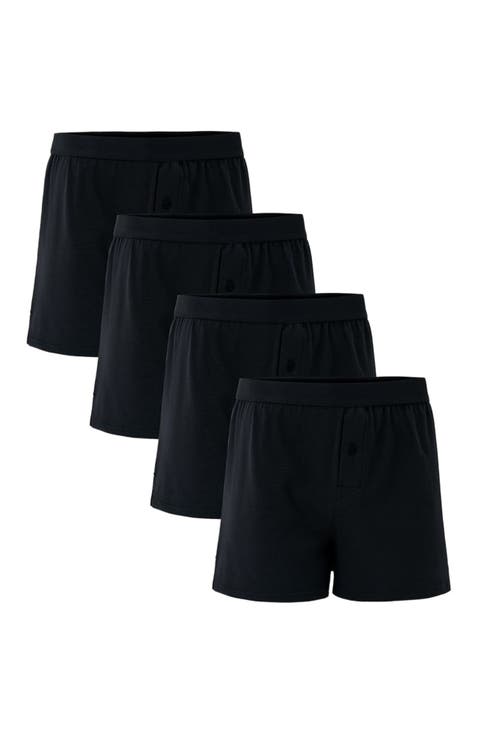 Organic Cotton Everyday Knit Boxer 4-Pack