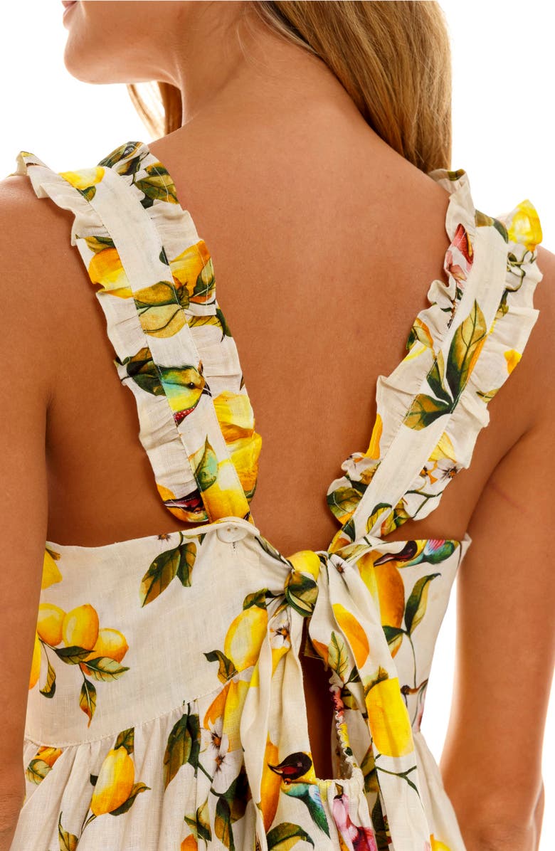 The Lazy Poet Mika Palermo Linen Nightgown, Alternate, color, 