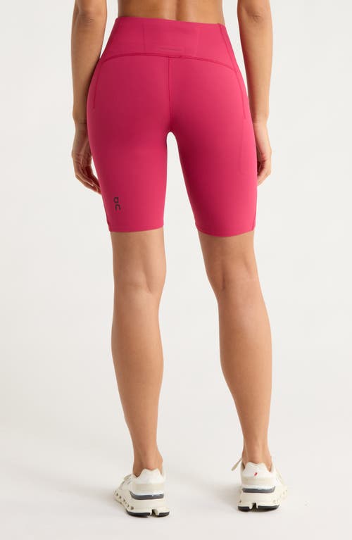 On Studio High Waist Bike Shorts In Pink