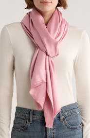 Vince Camuto Oversized Satin Pashmina Wrap