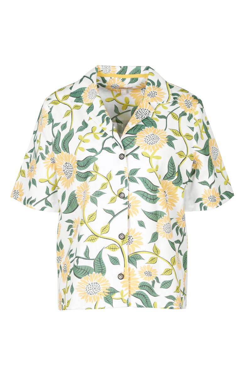Barbour Bloomfield Floral Camp Shirt, Alternate, color, 