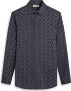 Bugatchi James OoohCotton® Music Print Button-Up Shirt