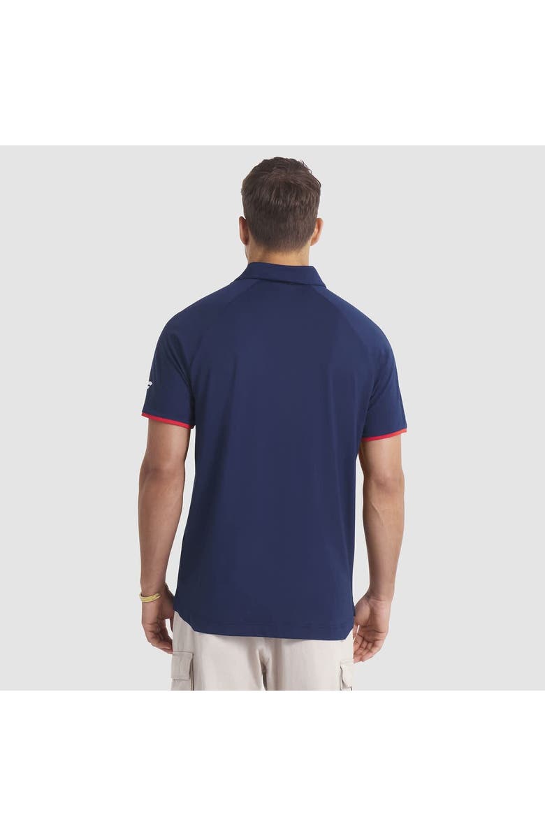 FANATICS Men's Fanatics Navy Washington Capitals Authentic Pro Rink Raglan Polo, Alternate, color, Navy