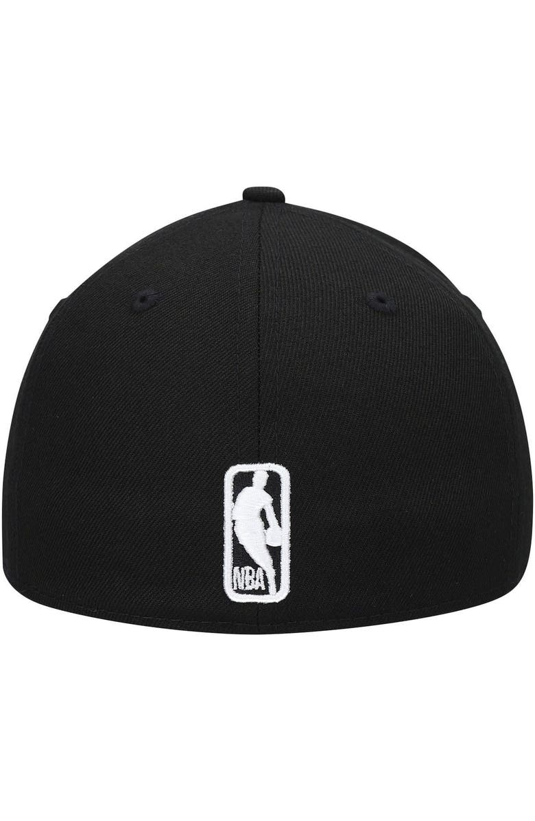 New Era Men's New Era Black Los Angeles Lakers Team Logo Low Profile 59FIFTY Fitted Hat, Alternate, color, Black