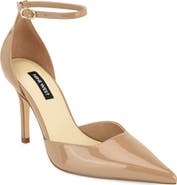 Nine West Graysin Faux Leather Pointed Toe Pump
