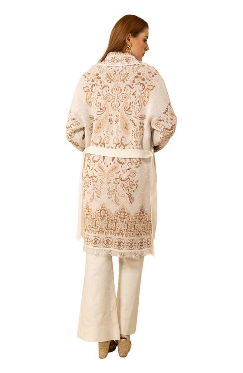 Hale Bob Capri Midi Jacquard Sweater, Alternate, color, 