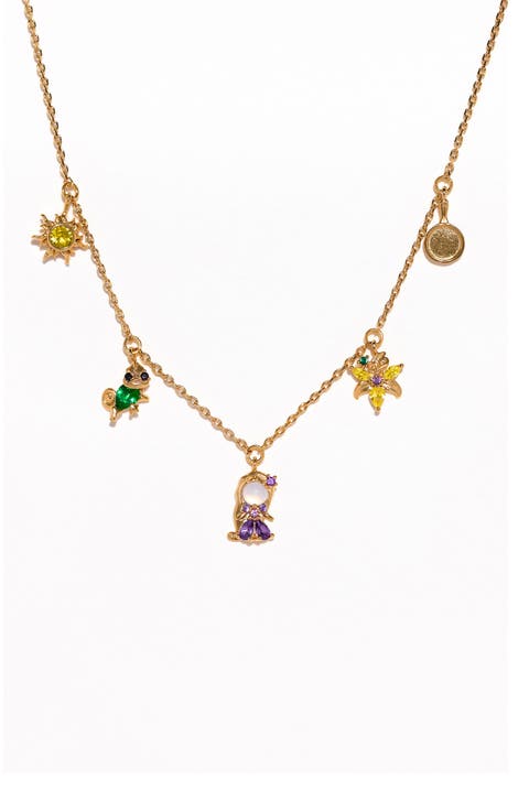 x Disney Tangle Charm Necklace