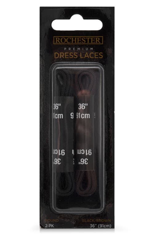 Rochester Round Dress Shoe Laces