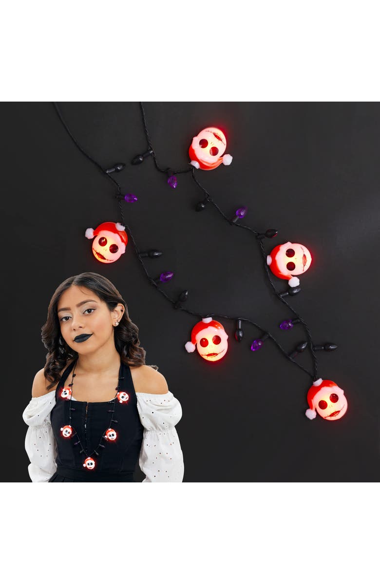 Disney The Nightmare Before Christmas Light Up Necklace, 30-Inch, Alternate, color,