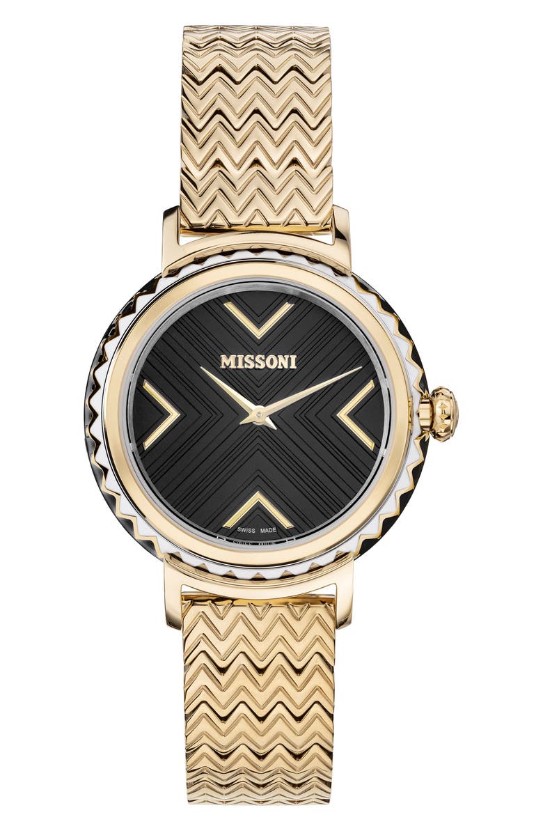 Missoni Chevron Joy Bracelet Watch, 37mm, Main, color,