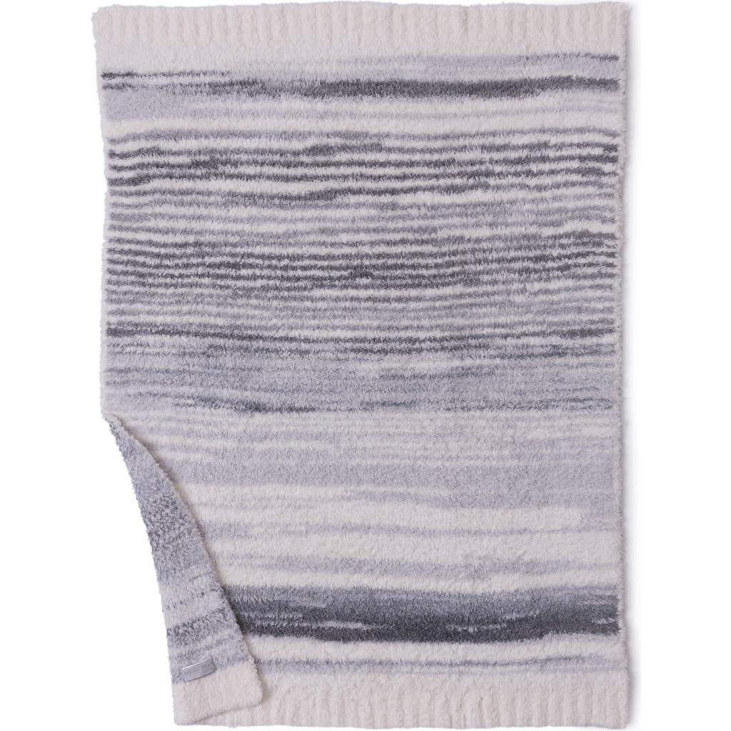 Barefoot Dreams Space Dye Jacquard Cozychic® Stroller Blanket In Gray